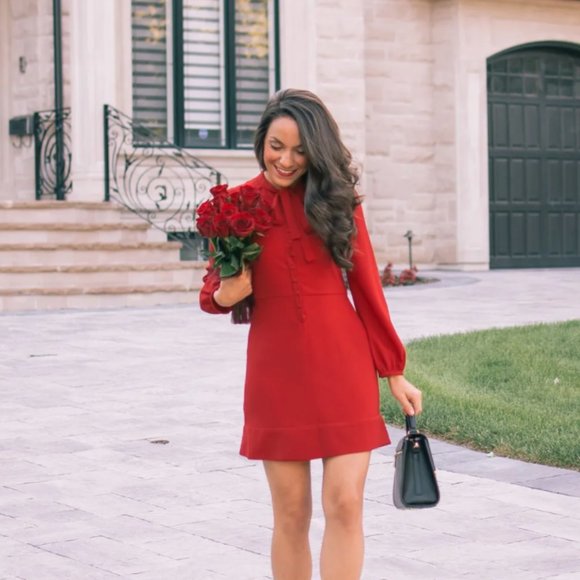 Red Zara Mini Dress - Picture 4 of 7